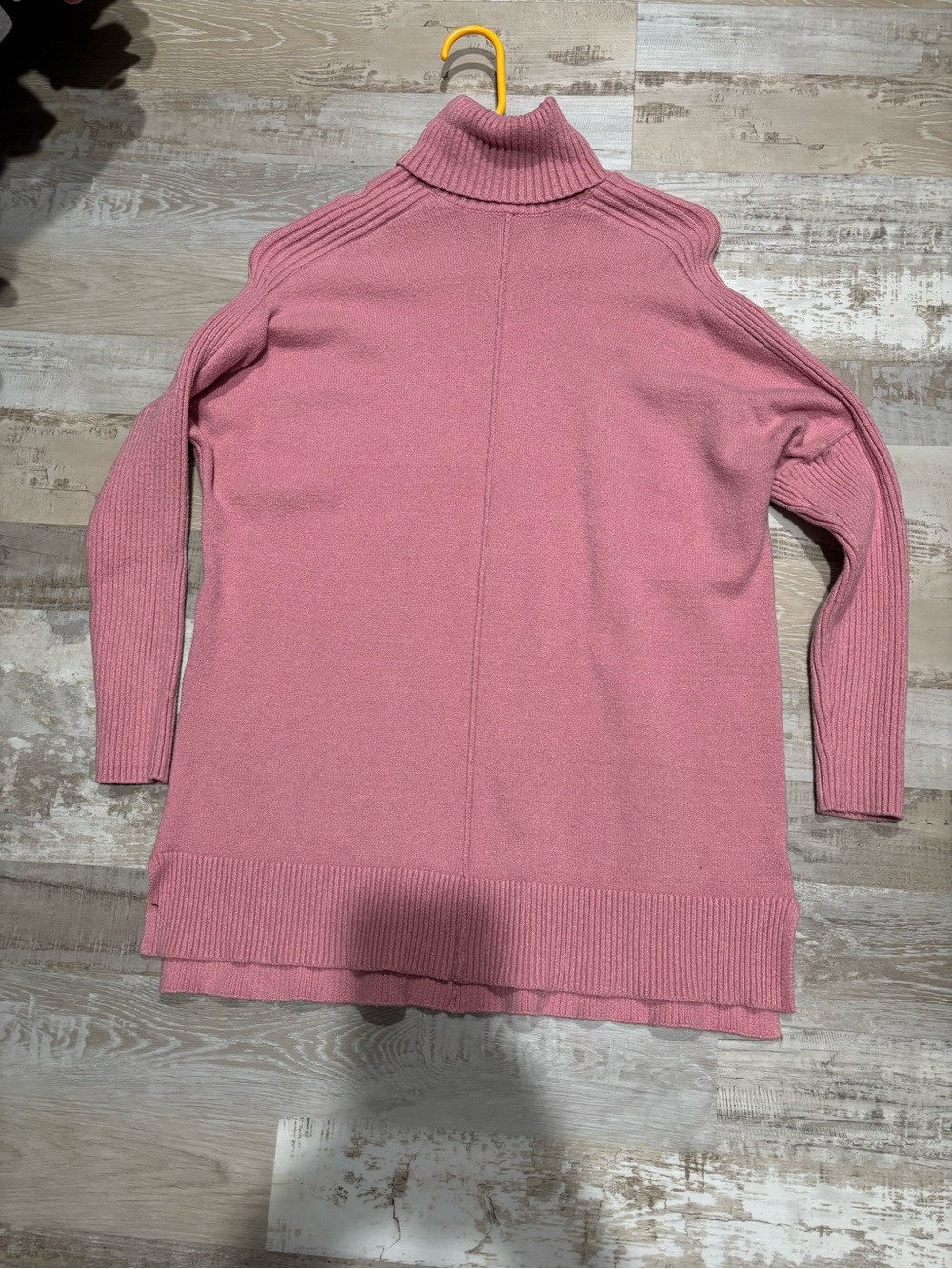 Cozy Pink Turtleneck Sweater